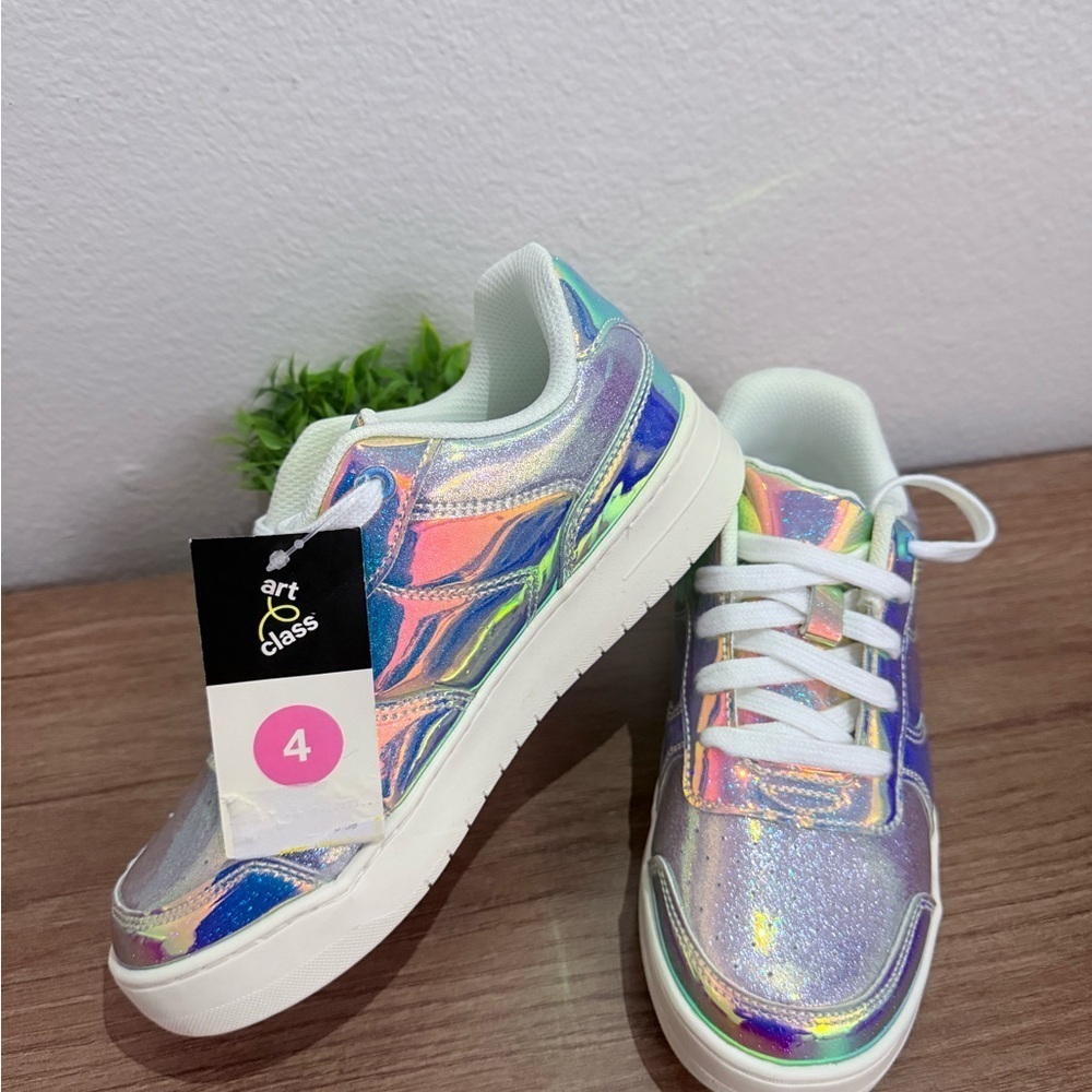 Art Class Kids Iridescent Sneakers